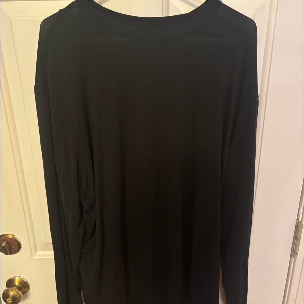 Nike Black Dri-FIT Long Sleeve Top